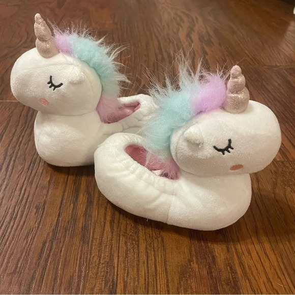 Old Navy Unicorn Slippers - Picture 2 of 8